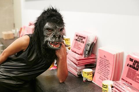 GUERRILLA GIRLS LAUNCH @ MOMA