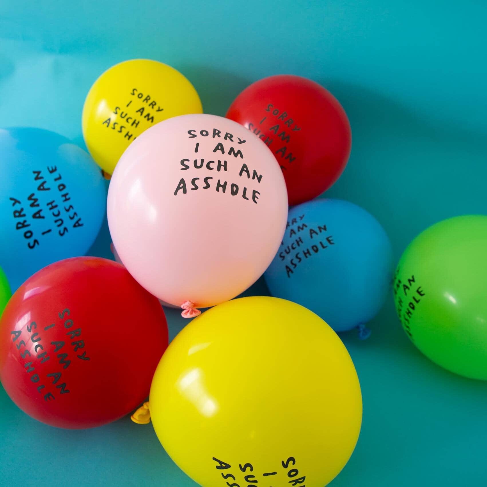 Sorry Balloon Set (Unfortunately Very Useful Balloons) x Adam JK Toys Third Drawer Down Studio 