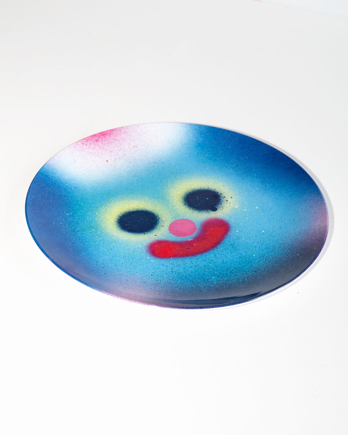 Blue Melamine Plate x Jon Burgerman Tableware Third Drawer Down Studio 