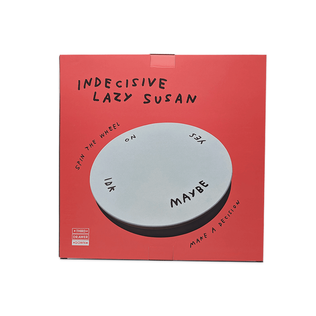 Indecisive Lazy Susan x Adam JK Tableware Third Drawer Down USA 