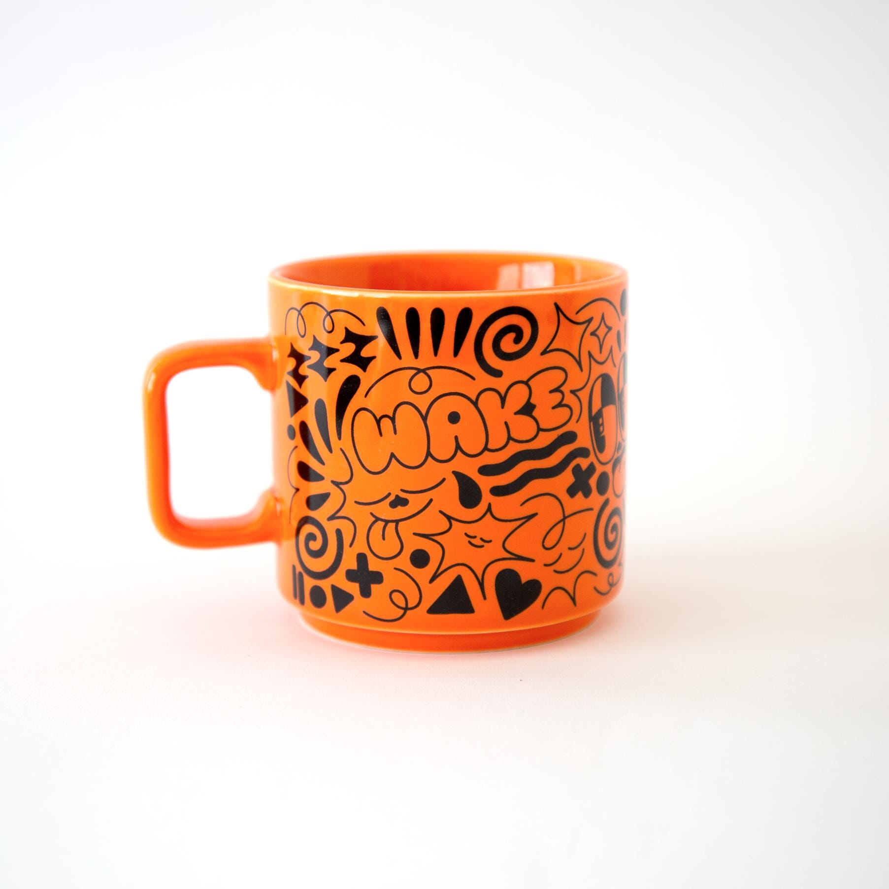 Wake Up Mug x Hattie Stewart Ceramic Third Drawer Down Studio 