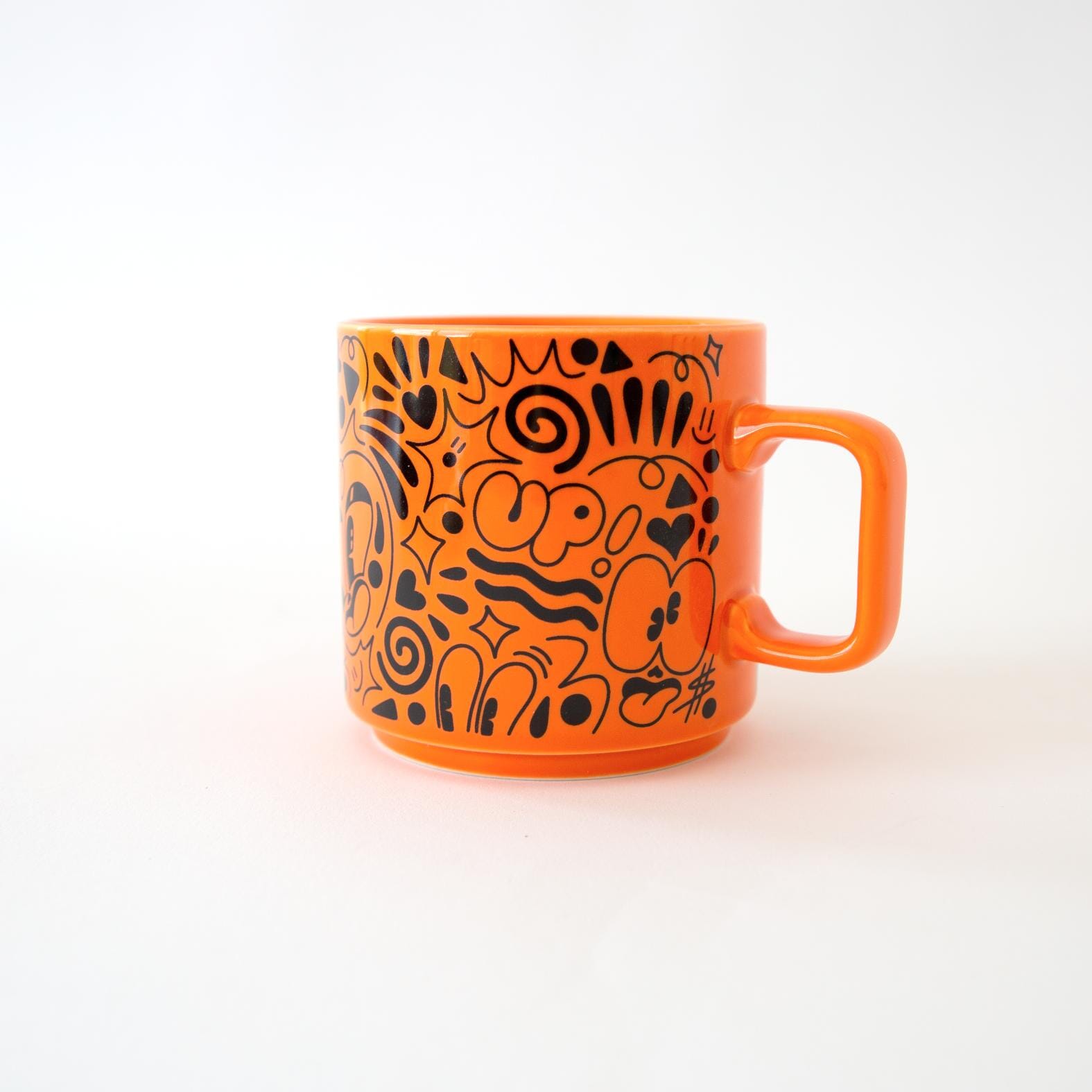 Wake Up Mug x Hattie Stewart Ceramic Third Drawer Down Studio 