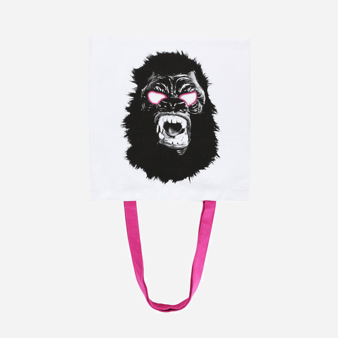 Gorilla Mask Tote Bag x Guerrilla Girls Textiles Third Drawer Down Studio 