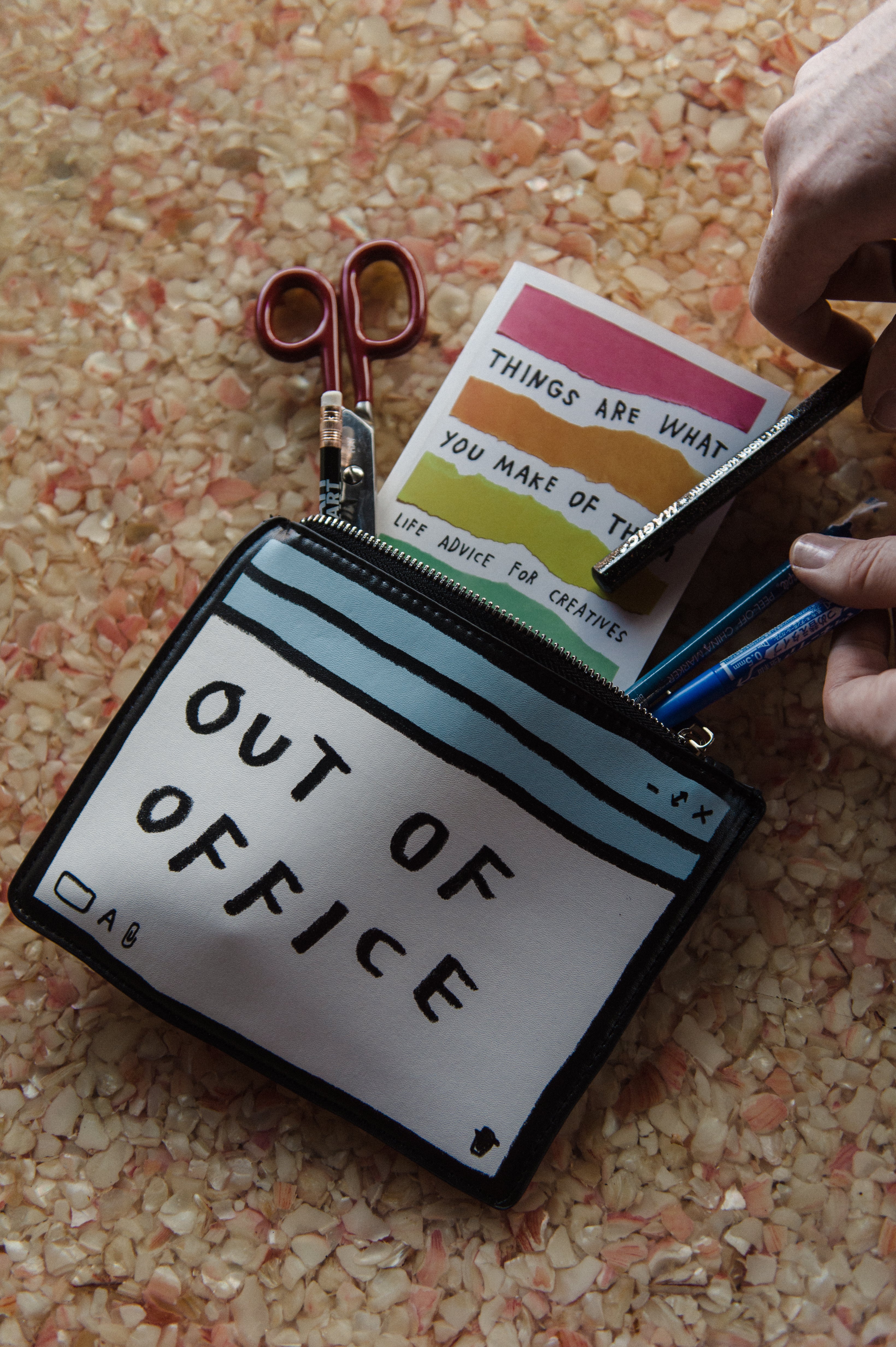 Out Of Office Pencil Case x Adam JK Pencil Case Third Drawer Down Studio 