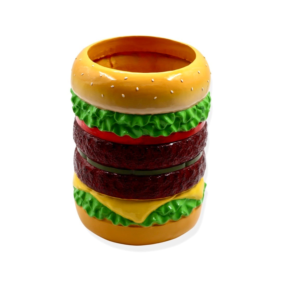 Giant Hamburger Planter Planter Rotary Hero 