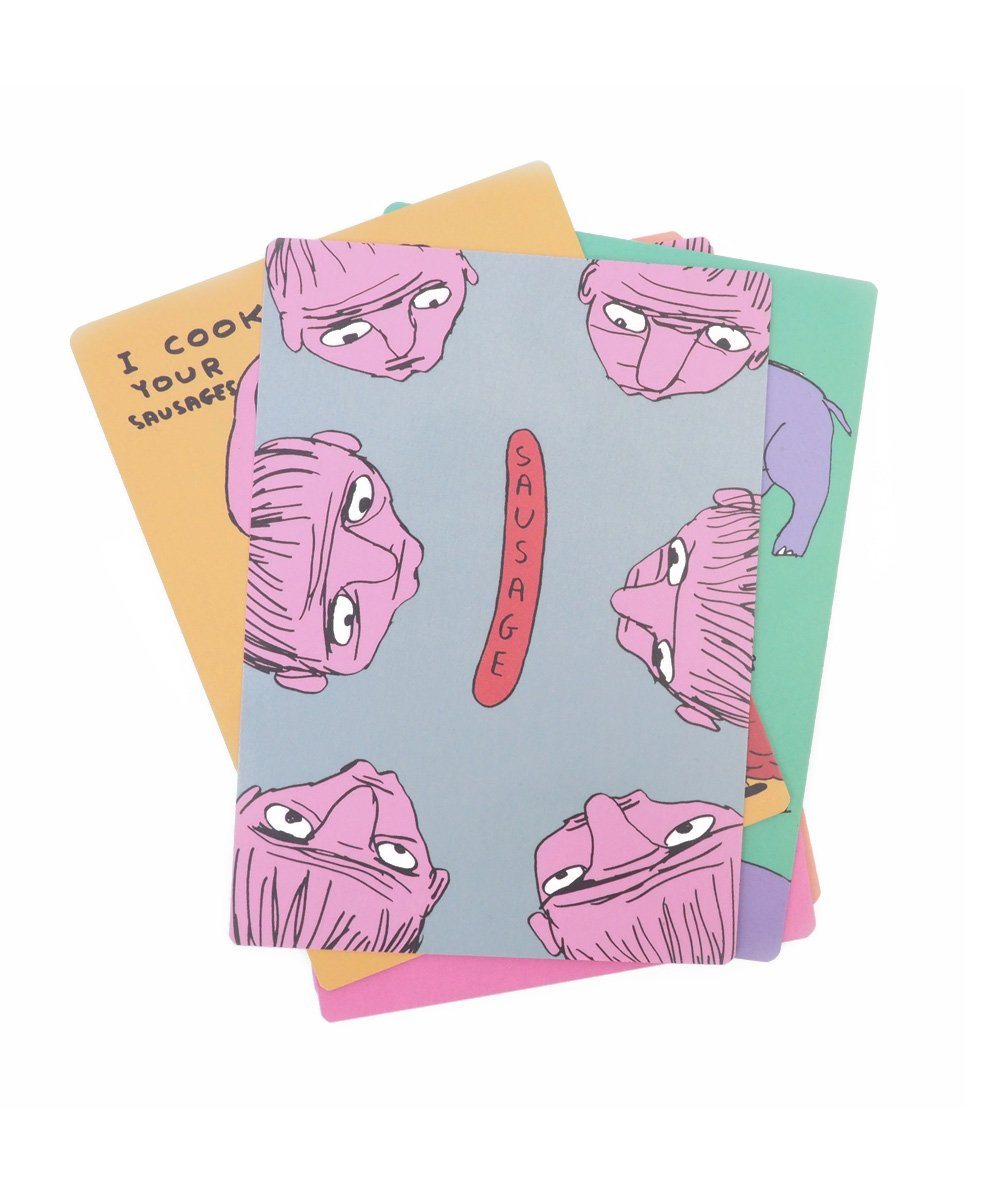 Sh*ts & Sausages Snap Card Game x David Shrigley Paper Third Drawer Down Studio 